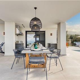 4 bedroom villa with pool in Acharavi, Corfu, sleeps 8